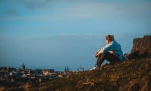 Femme en recherche d'elle-même